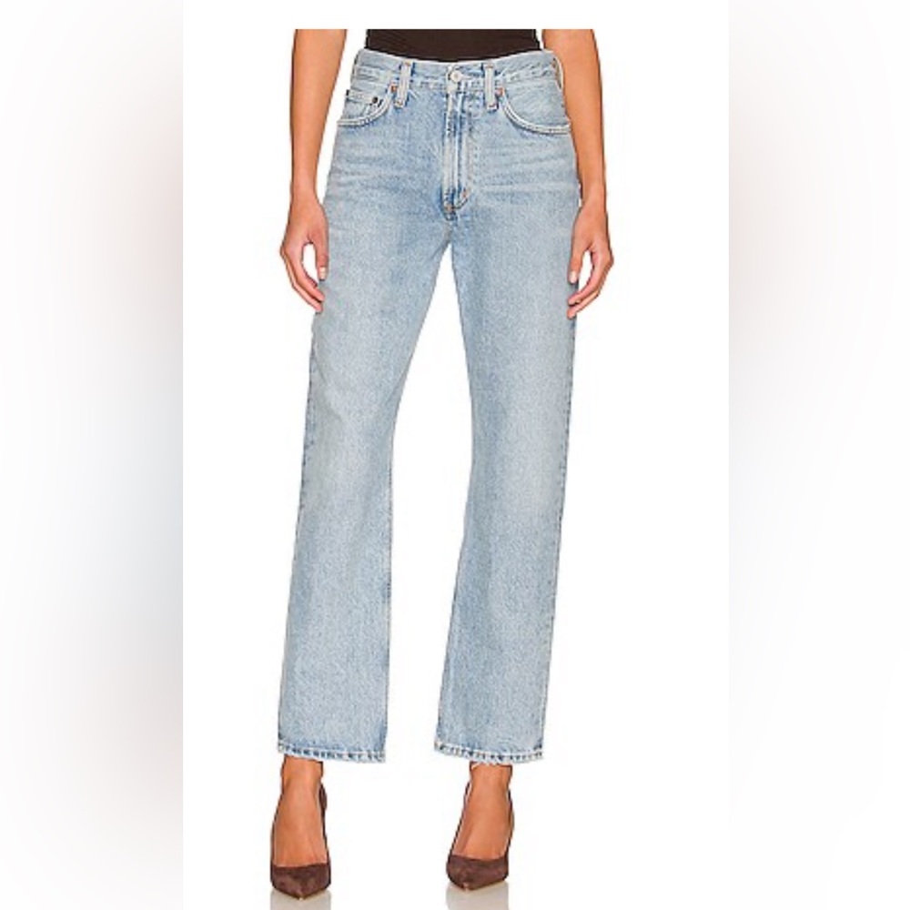 Agolde Mia Mid Rise Straight Jean 28 NEW